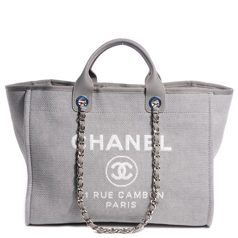 chanel canvas tote price.